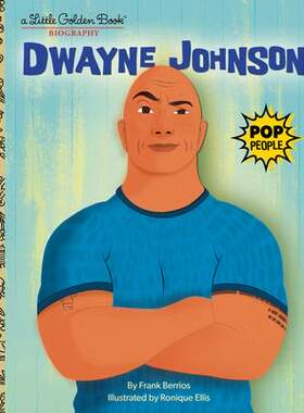 [预订]Dwayne Johnson: A Little Golden Book Biography 9780593485484
