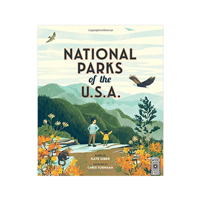 英文原版 美国国家公园 精装绘本 Chris Turnham插画 National Parks of the USA