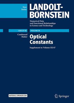 【预订】Optical Constants