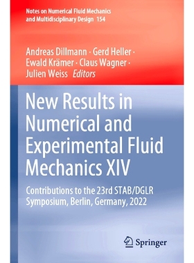 预订 New Results in Numerical and Experimental Fluid Mechanics XIV: Contributions to the 23rd STAB/DGLR Symposium, Berli