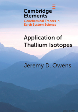 【预订】Application of Thallium Isotopes: Tracking Marine Oxygenation Through Manganese Oxide Burial