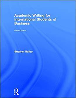 【预售】Academic Writing for International Students of Business