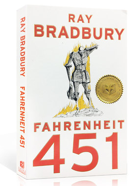 英文原版 Fahrenheit 451 华氏451度 雷·布拉德伯雷 蓝思值890L