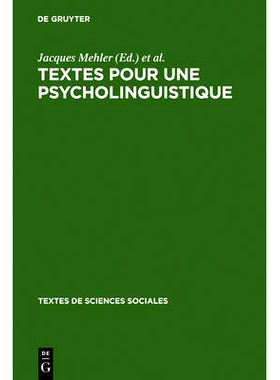预订 Textes pour une psycholinguistique: 9789027972859