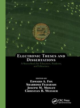 [预订]Electronic Theses and Dissertations: A Sourcebook for Educators: Students, and Librarians 9780367394394