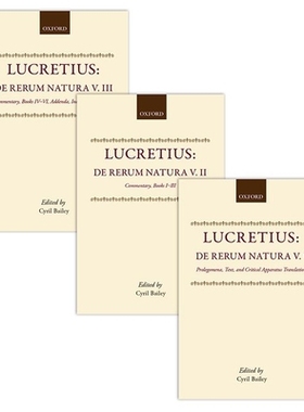 【预订】De Rerum Natura