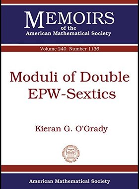 【预售】Moduli of Double EPW-Sextics