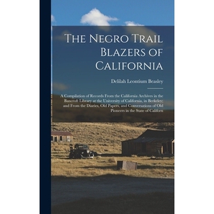 Records Bancroft the California 预订 From The Trail Negro Librar Archives Blazers Compilation