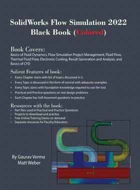 [预订]SolidWorks Flow Simulation 2022 Black Book (Colored) 9781774590560