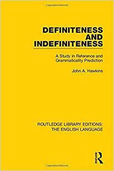 【预售】Definiteness and Indefiniteness