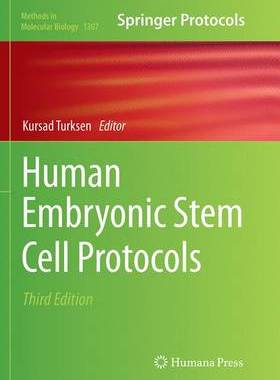 【预订】Human Embryonic Stem Cell Protocols