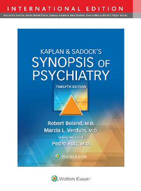 【预订】Kaplan & Sadock’s Synopsis of Psychiatry, International Edition