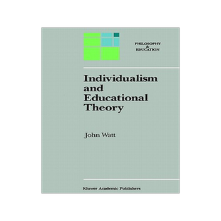 预订 Individualism and Educational Theory