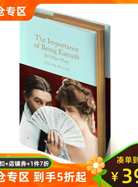 英文原版 王尔德不可儿戏 精装收藏Collectors Library系列Oscar Wilde The Importance of Being
