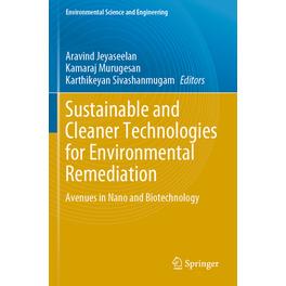 预订 Sustainable and Cleaner Technologies for Environmental Remediation