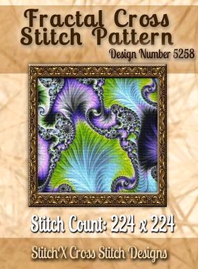 预订 Fractal Cross Stitch Pattern: Design No. 5258: 9781502876225