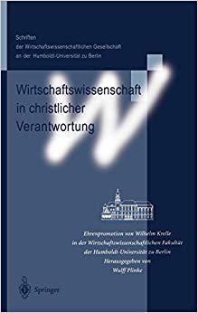 【预订】Wirtschaftswissenschaft in christlicher Verantwortung 9783540619680