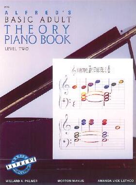 【预售】Alfred’s Basic Adult Piano Course Theory, Bk 2