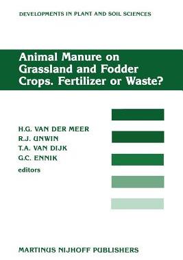 预订 Animal Manure on Grassland and Fodder Crops.Fertilizer or Waste?