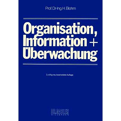 预订 Organisation, Information und Überwachung: 9783409311748
