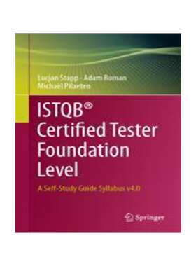 [预订]ISTQB® Certified Tester Foundation Level 9783031427664