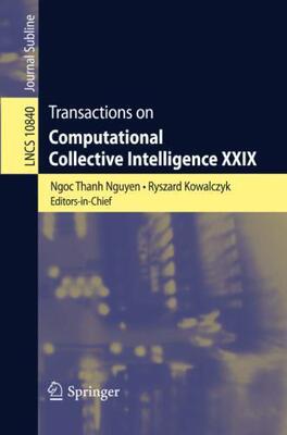 【预售】Transactions on Computational Collec...