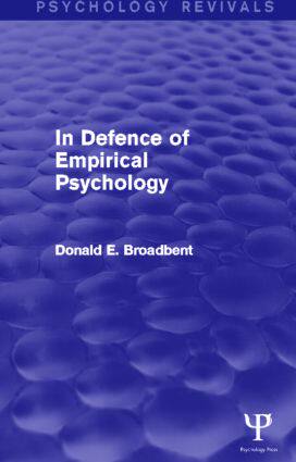 【预订】In Defence of Empirical Psychology