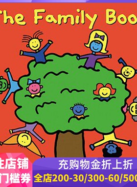 现货 英文原版The Family Book纽约时报畅销书作家Todd Parr绘本