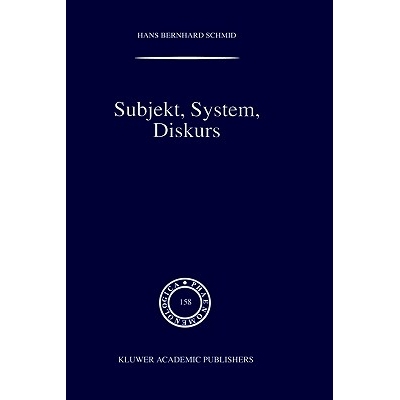 预订 Subjekt, System, Diskurs: Edmund Husserls Begriff transzendentaler Subjektivität in sozialtheoretischen Bezügen: