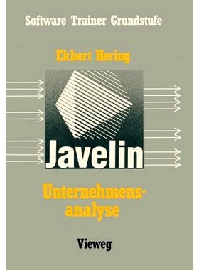 预订 Unternehmensanalyse mit Javelin: Eine Einführung mit Fallbeispielen: 9783528045784