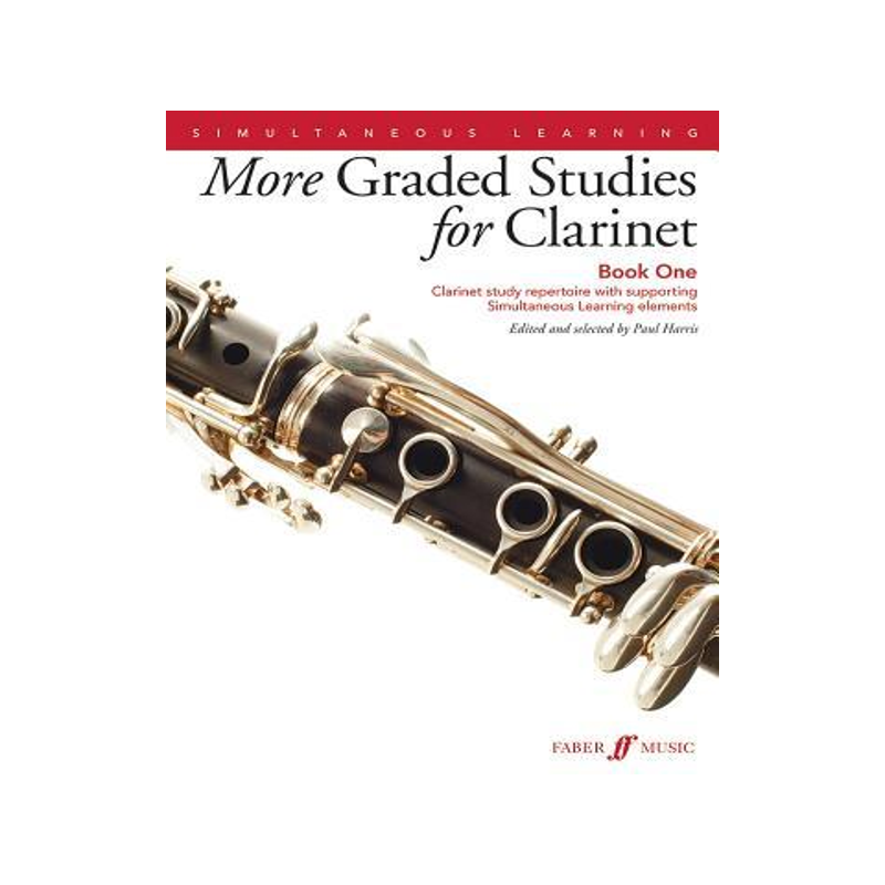 [预订]More Graded Studies for Clarinet, Bk 1: Clarinet Study Repertoire with Supporting Simultaneous Learn 9780571539260