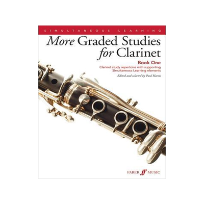 [预订]More Graded Studies for Clarinet, Bk 1: Clarinet Study Repertoire with Supporting Simultaneous Learn 9780571539260
