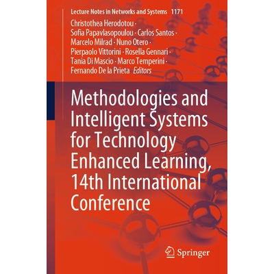 预订 Methodologies and Intelligent Systems for Technology Enhanced Learning, 14th International Conference 第14届技术强
