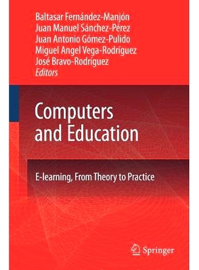 预订 Computers and Education: E-Learning, From Theory to Practice: 9789400787278