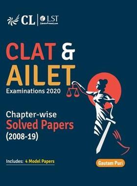 [预订]CLAT & AILET Chapter Wise Solved Papers 2008-2019 9789389310252