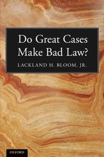 Make Great Cases Law? Bad 预订