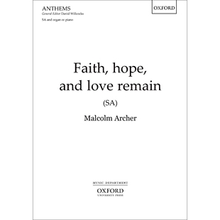 预订 Faith, hope, and love remain 信仰、希望与爱依然: 9780193401655