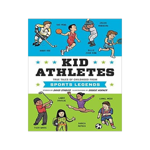 预售 Kid Athletes 兰斯值960L 英文原版 运动员小时候的故事:姚明、梅西、伍兹等……