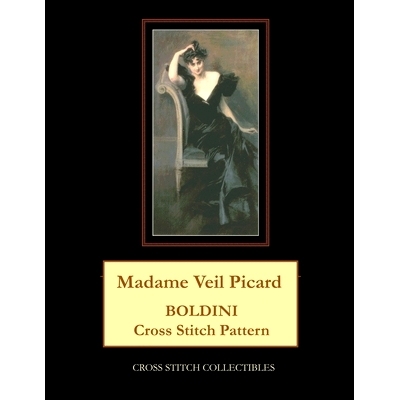 预订 Madame Veil Picard: Boldini Cross Stitch Pattern Madame Veil Picard：Boldini 十字绣图案: 9798864003473