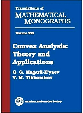 预订 Convex Analysis: Theory and Applications: 9780821835258