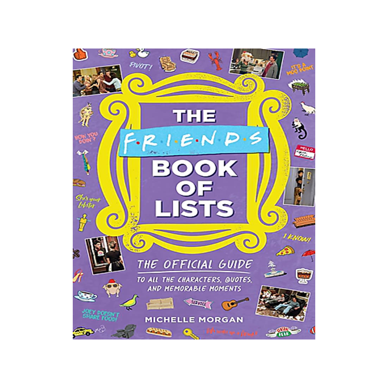 预售 老友记官方指南 全彩人物台词名言名场面 十季回顾汇总 英文原版 罗斯钱德勒菲比瑞秋莫妮卡乔伊 The Friends Book of Lists