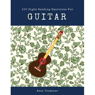 Reading Sight Exercises for 9781548275709 预订 Guitar 100