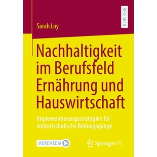 Hauswirtschaft Bild vollzeitschulische für Implementierungsstrategien und Ernährung Berufsfeld Nachhaltigkeit 预订