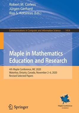 [预订]Maple in Mathematics Education and Research 9783030816971