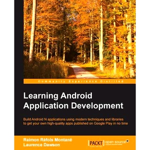 预订 Learning Android Application Development 学习安卓应用开发: 9781785286117