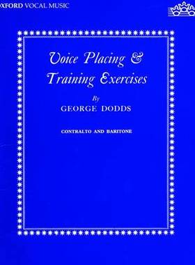 【预订】Voice placing and training exercises