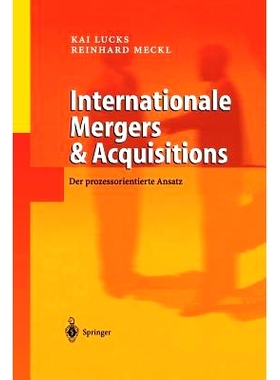 预订 Internationale Mergers & Acquisitions: Der prozessorientierte Ansatz: 9783642627392