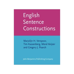 [预订]English Sentence Constructions. 9789027211491