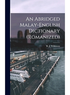 预订 An Abridged Malay-English Dictionary (romanized): 9781013957000