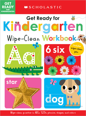 【预订】get ready for kindergarten wipe-clean workbook